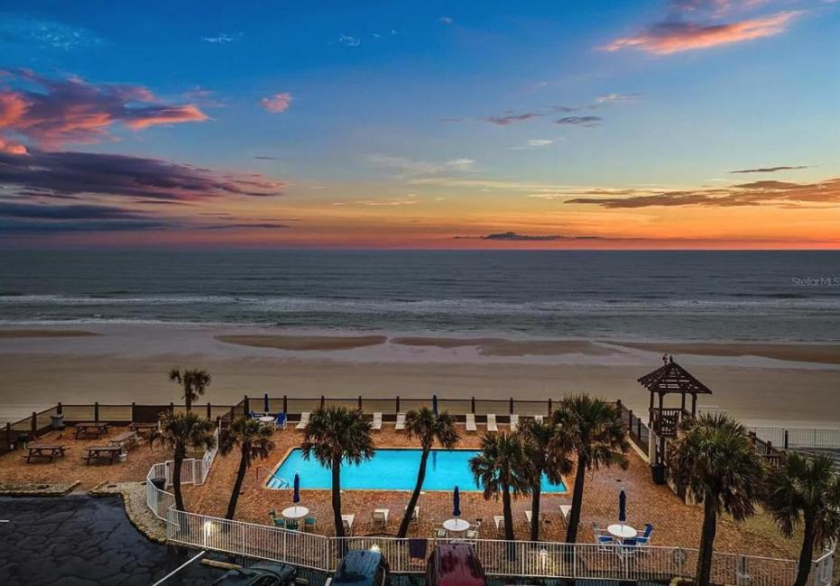 Ocean Front Condo Daytona Beach! Luaran gambar